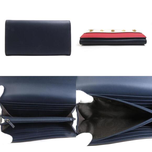 GUCCI Red Leather Wallet - Picture 3 of 5